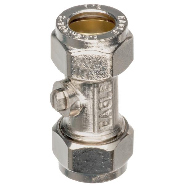 Easi Plumb 1/2" CxC Isolation Valve - Screwdriver Type