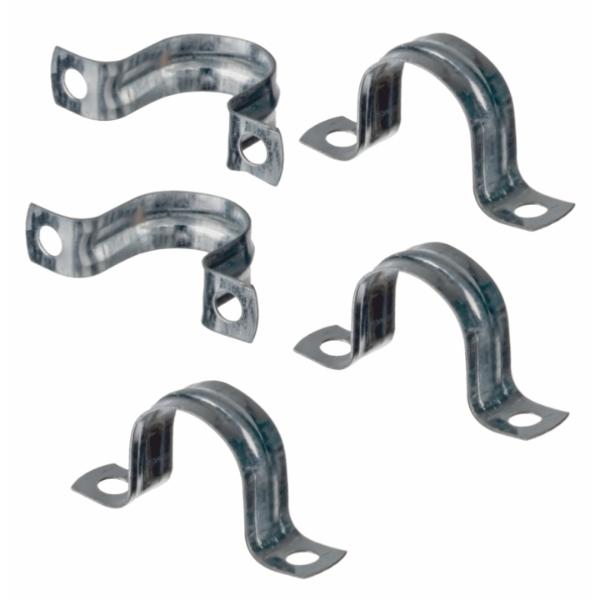 Easi Plumb 5 Pack 1/2" Galvanised Saddle Clips