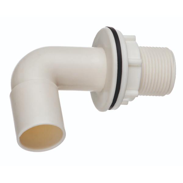 Overflow Bent Tank Connector