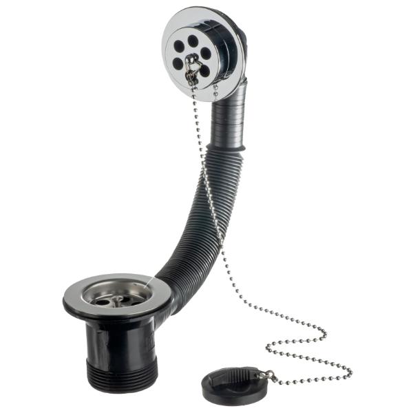 Easi Plumb1 1/2" Bath Assembly Set with Plug &amp; Chain