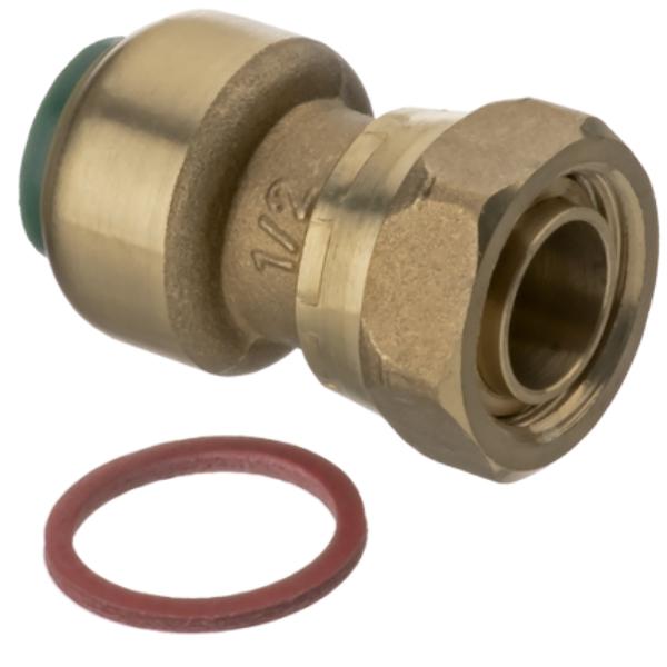 3/4" F.I Swivelx3/4" Tectite Straight Coupling