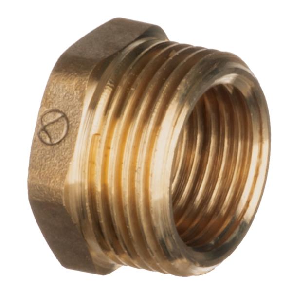 Easi Plumb1/2&quot; x 3/8&quot; Brass Reducing Bushing