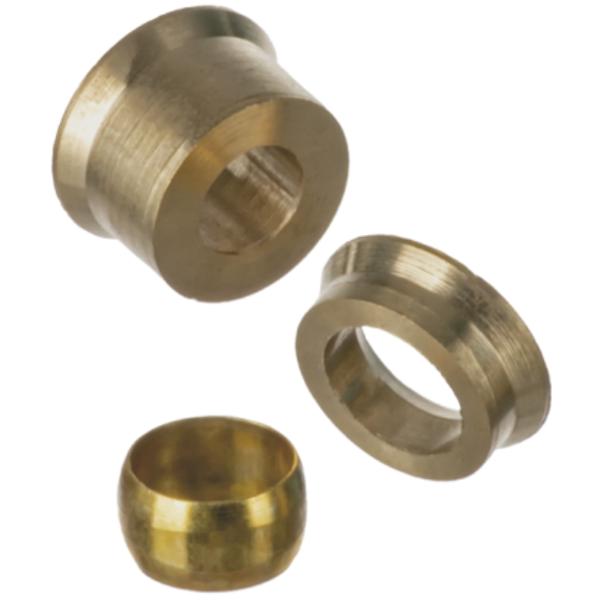 Easi Plumb 1/2" X 10mm Brass Compression Reducing Set 648