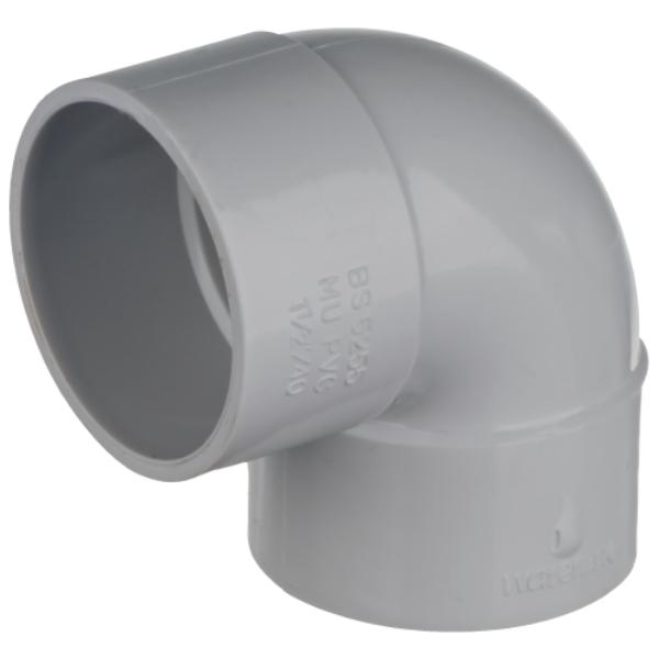 Easi Plumb 50mm White Waste Knuckle Elbow