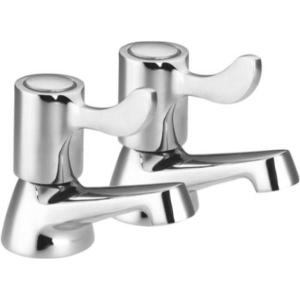 Easi Plumb Pair 1/2" 1/4 Turn Basin Taps