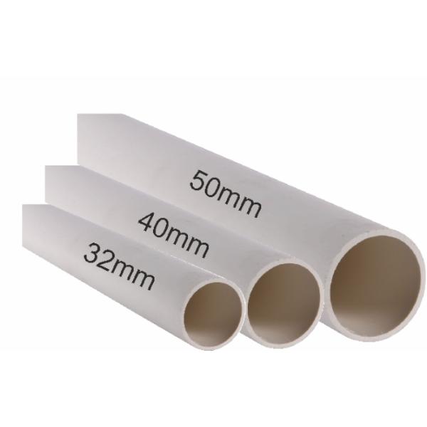 Easi Plumb  Uniplumb White Waste Pipe 40mm X 3M