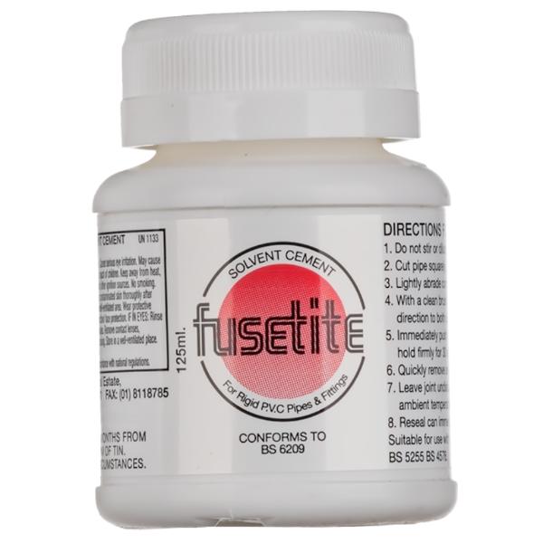Easi Plumb 125ml Fusetite Solvent Cement