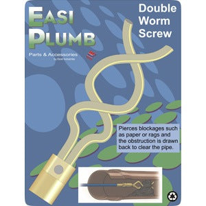 Sewer Rod Double Worm Screw