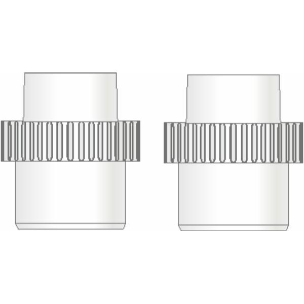 Easi Plumb 40mm Connector For White Flexible Waste