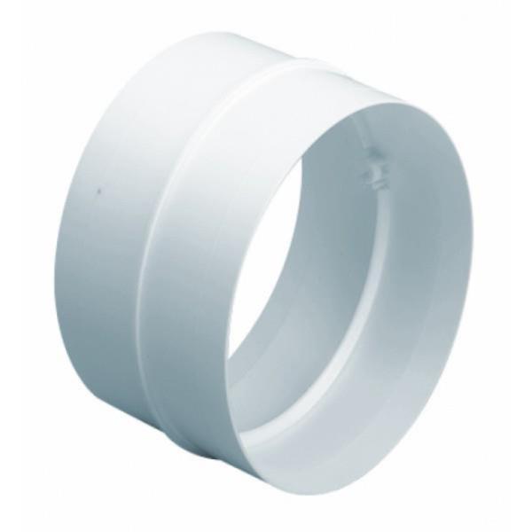 Air StreamAirstream 4&quot; PVC White Ducting Connector