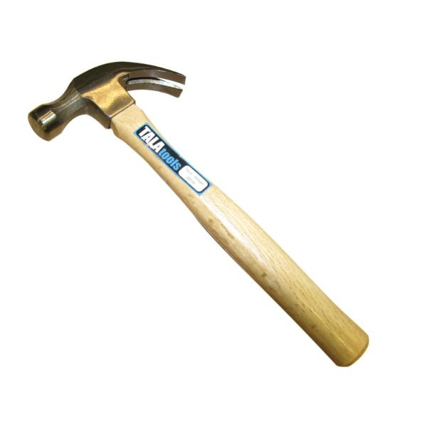 Tala 16oz Wood Handled Claw Hammer