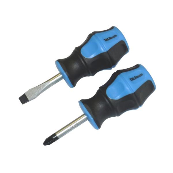 Tala Pack Of 2 Stubby Screwdrivers