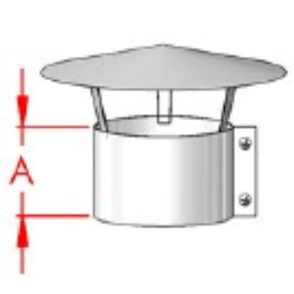 Mi Flues System35 150MM Mlti Fuel Cowl 