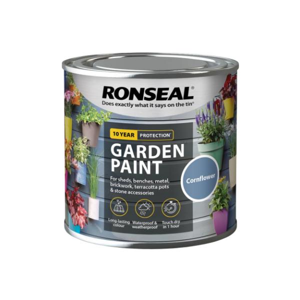 Ronseal Garden Paint 250 ml - Cornflower