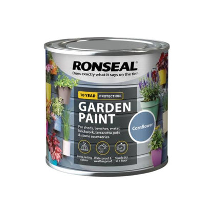 Ronseal Garden Paint 250 ml - Cornflower