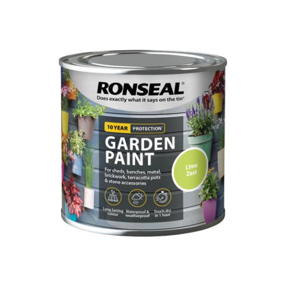 Ronseal Garden Paint 250 ml - Lime Zest