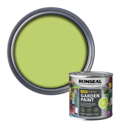 Ronseal Garden Paint 250 ml - Lime Zest