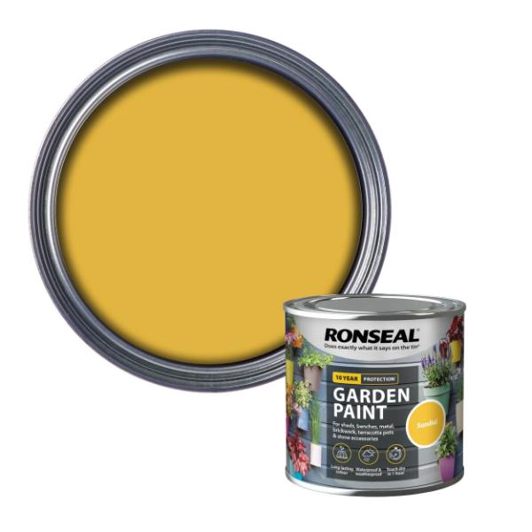 Ronseal Garden Paint 250 ml - Sundial