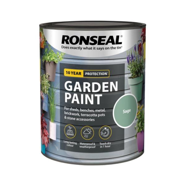 Ronseal Garden Paint 750 ml - Sage