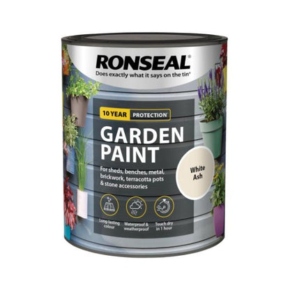 Ronseal Garden Paint 750 ml - White Ash