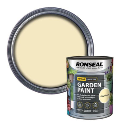 Ronseal Garden Paint 750 ml - Elderflower