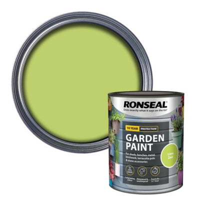 Ronseal Garden Paint 750 ml - Lime Zest