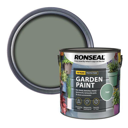 Ronseal Garden Paint 2.5 Litre - Sage