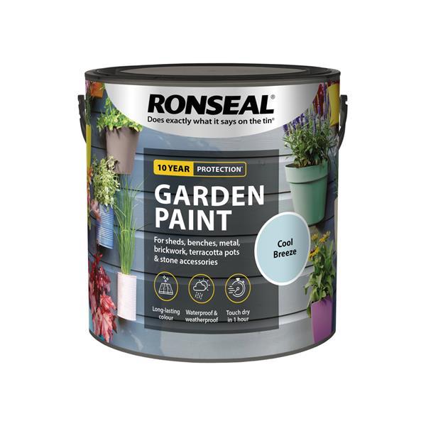 Ronseal Garden Paint 2.5 Litre - Cool Breeze