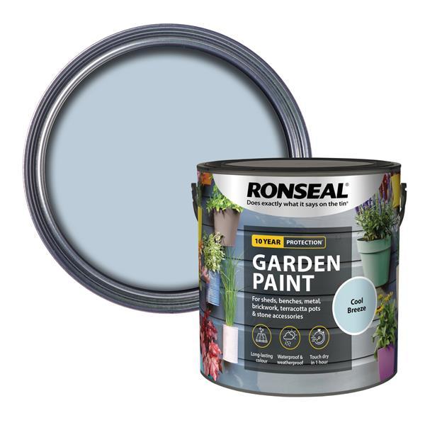 Ronseal Garden Paint 2.5 Litre - Cool Breeze
