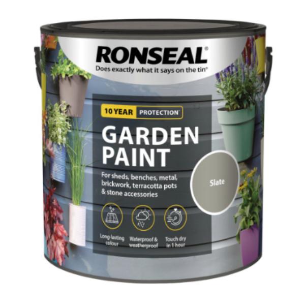 Ronseal Garden Paint 2.5 Litre - Slate
