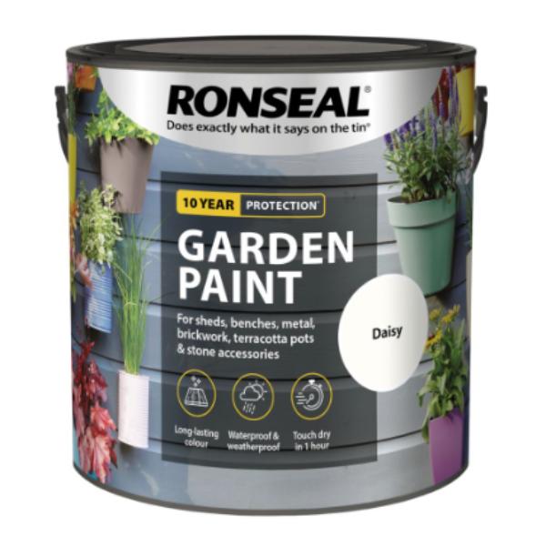 Ronseal Garden Paint 2.5 Litre - Daisy