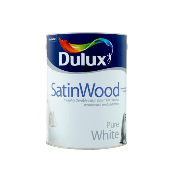 Dulux Satinwood White 5L