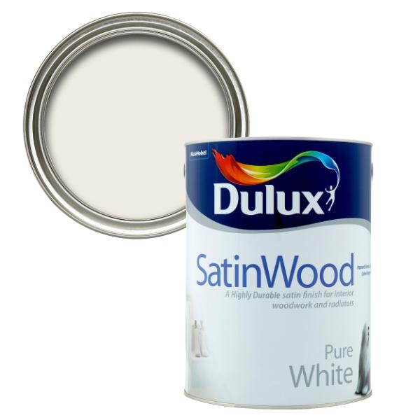 Dulux Satinwood White 5L