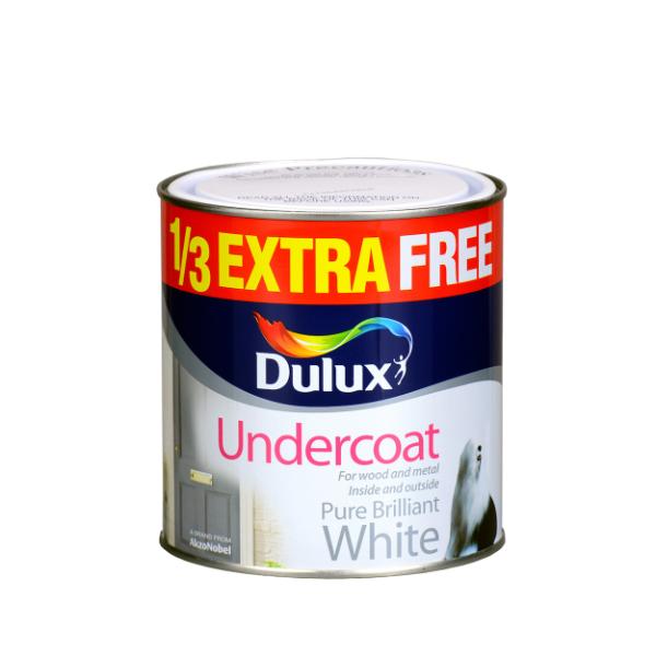 Dulux Undercoat White 750Ml + 33% Free