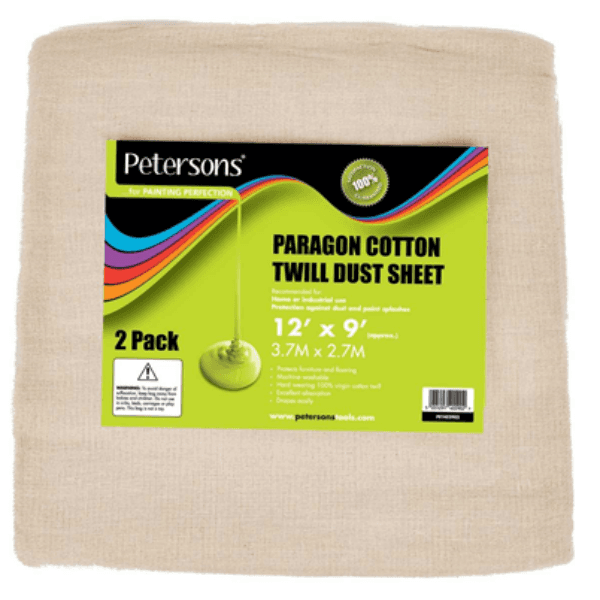 Petersons Paragon Cotton Twill Dust Sheet