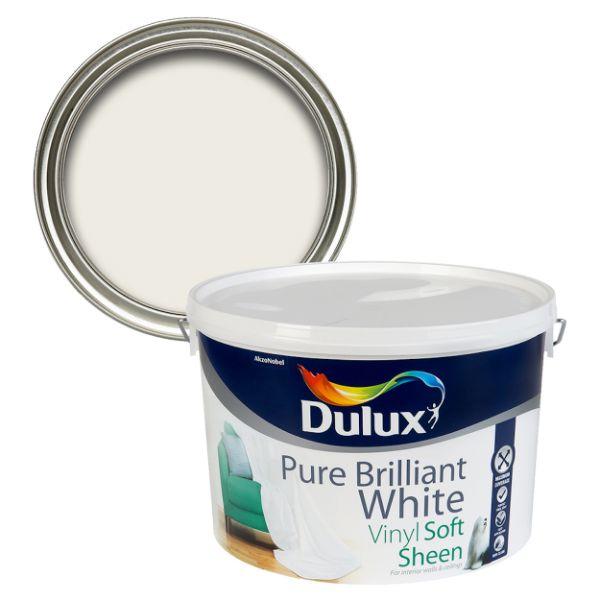 Dulux Pb White Soft Sheen 10Ltr