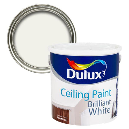 Dulux Ceiling Paint Brilliant White 2.5L