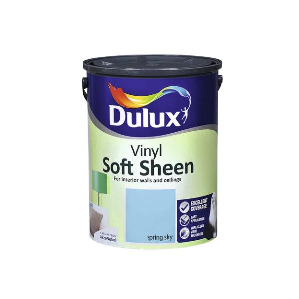 Dulux Vinyl Soft Sheen Paint 5L - Spring Sky