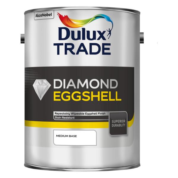 Dulux Trade Diamond Eggshell Medium Base 5L