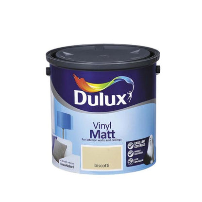 Dulux Vinyl Matt 2.5L - Biscotti