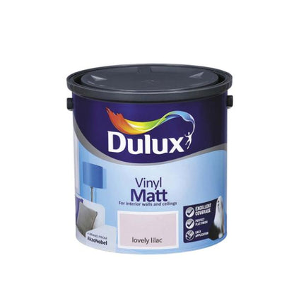 Dulux Vinyl Matt 2.5L - Lovely Lilac