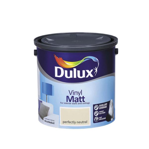 Dulux Vinyl Matt 2.5L - Perfectly Neutral