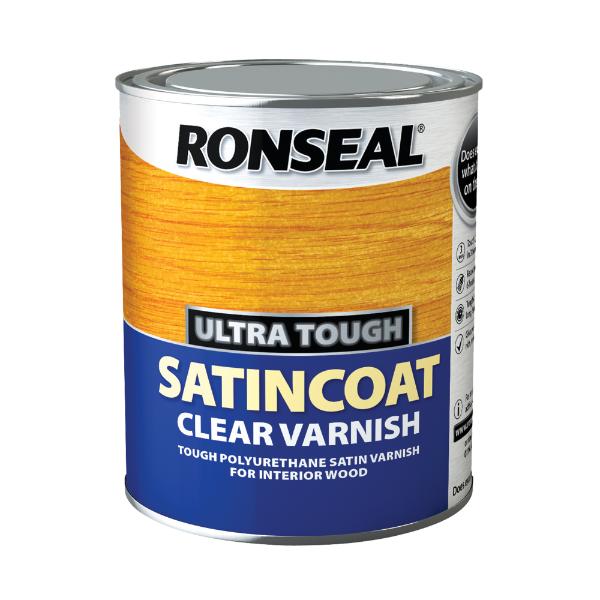 Ronseal Satin coat Varnish 750ml