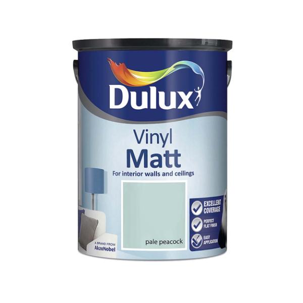 Dulux Vinyl Matt Paint 5L - Pale Peacock