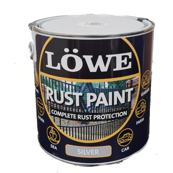 Lowe Rust Paint Silver 500ml