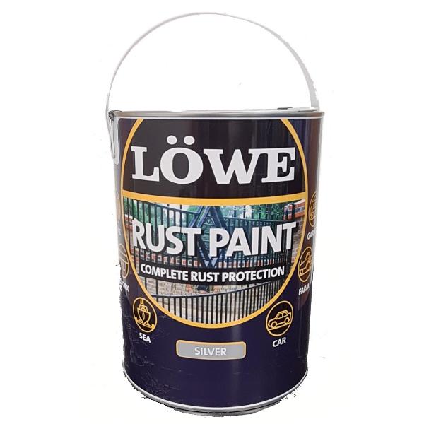 Lowe Rust Paint Silver 5L