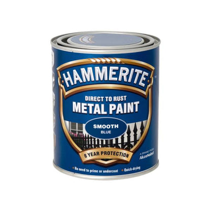 Hammerite Smooth Blue 750Ml