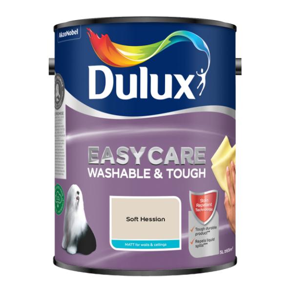 Dulux Easycare Matt Paint 5L - Soft Hessian