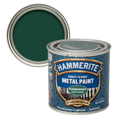 Hammerite Hammered Dark Green 2.5L