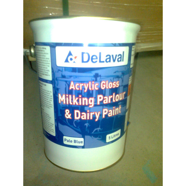 Delaval Acrylic Milking Parlour Paint 5L Blue